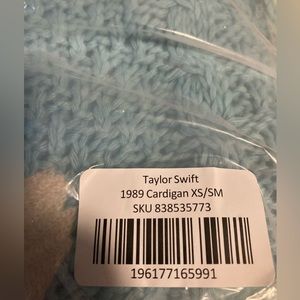 Brand New Unopened 1989 Taylor Swift Cardigan size  XS/S